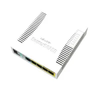 MikroTik CSS106-1G-4P-1S CSS106 5x gigabit ethernet 1x sfp poe-out 4 SwOS #1