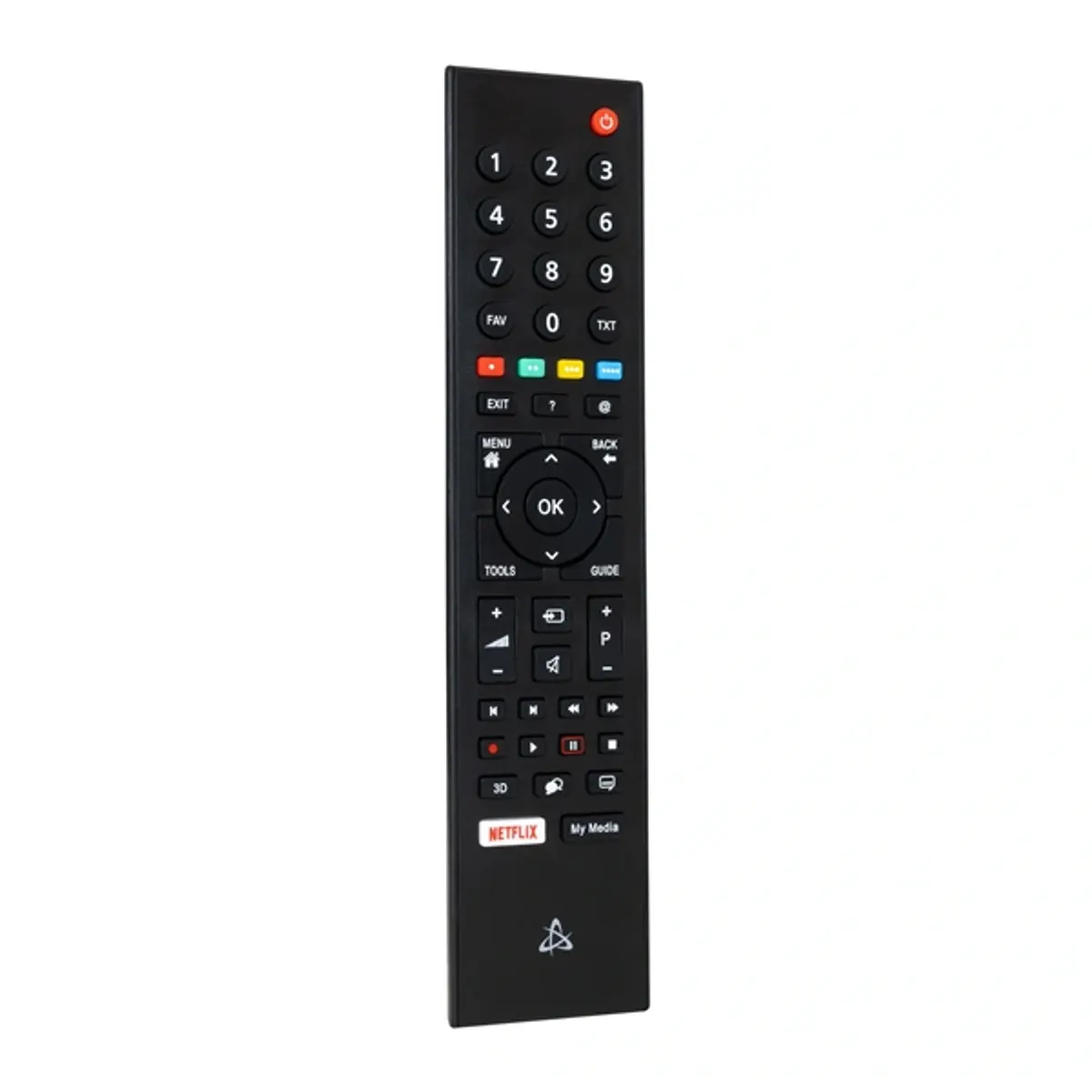 SBOX RC-01407 TV távirányító fekete Grundig kompatibilis #2
