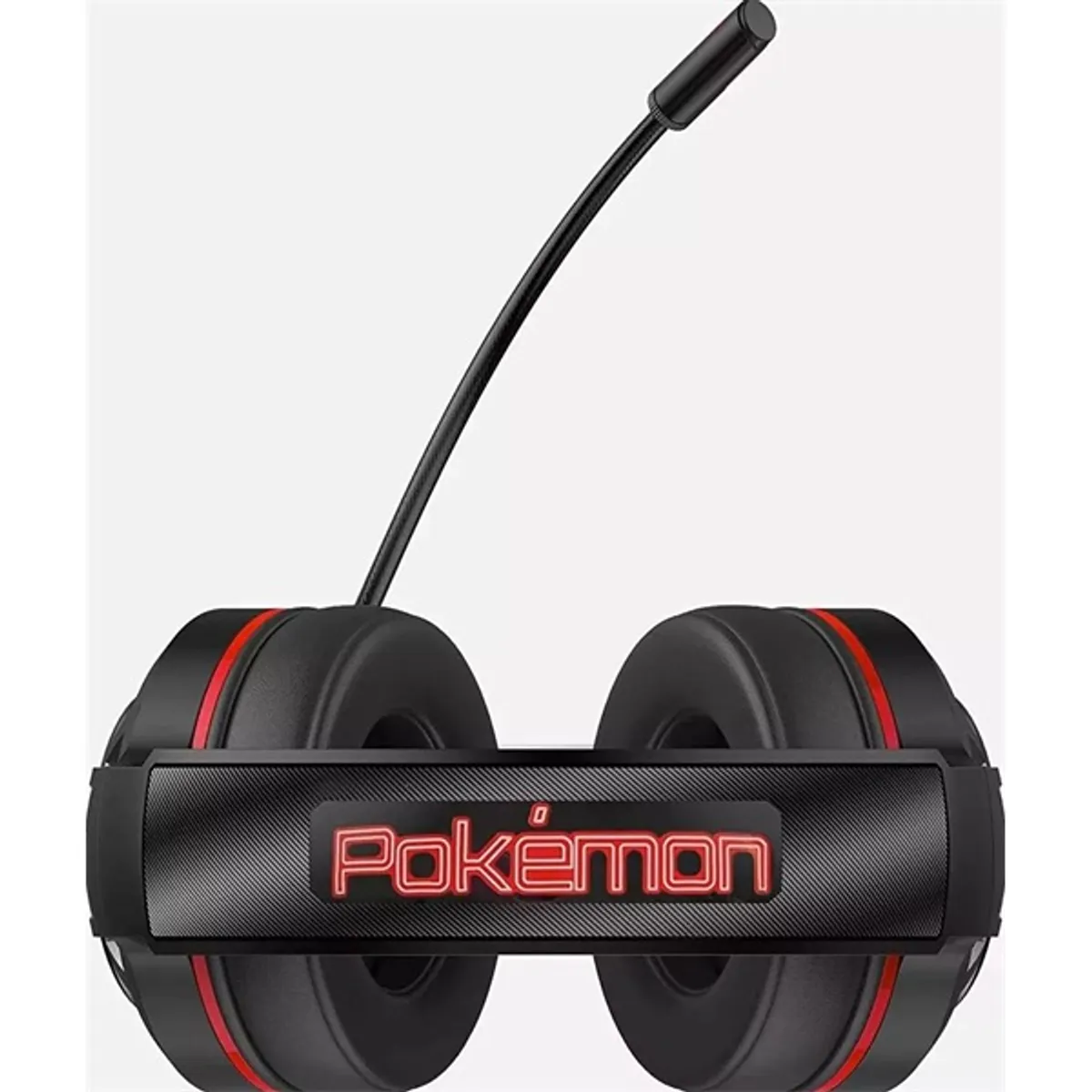 OTL PK0904 Poké Ball Pro G4 50 mm 32 ohm 20-20 kHz fekete piros gamer vezetékes 3,5 mm jack #2