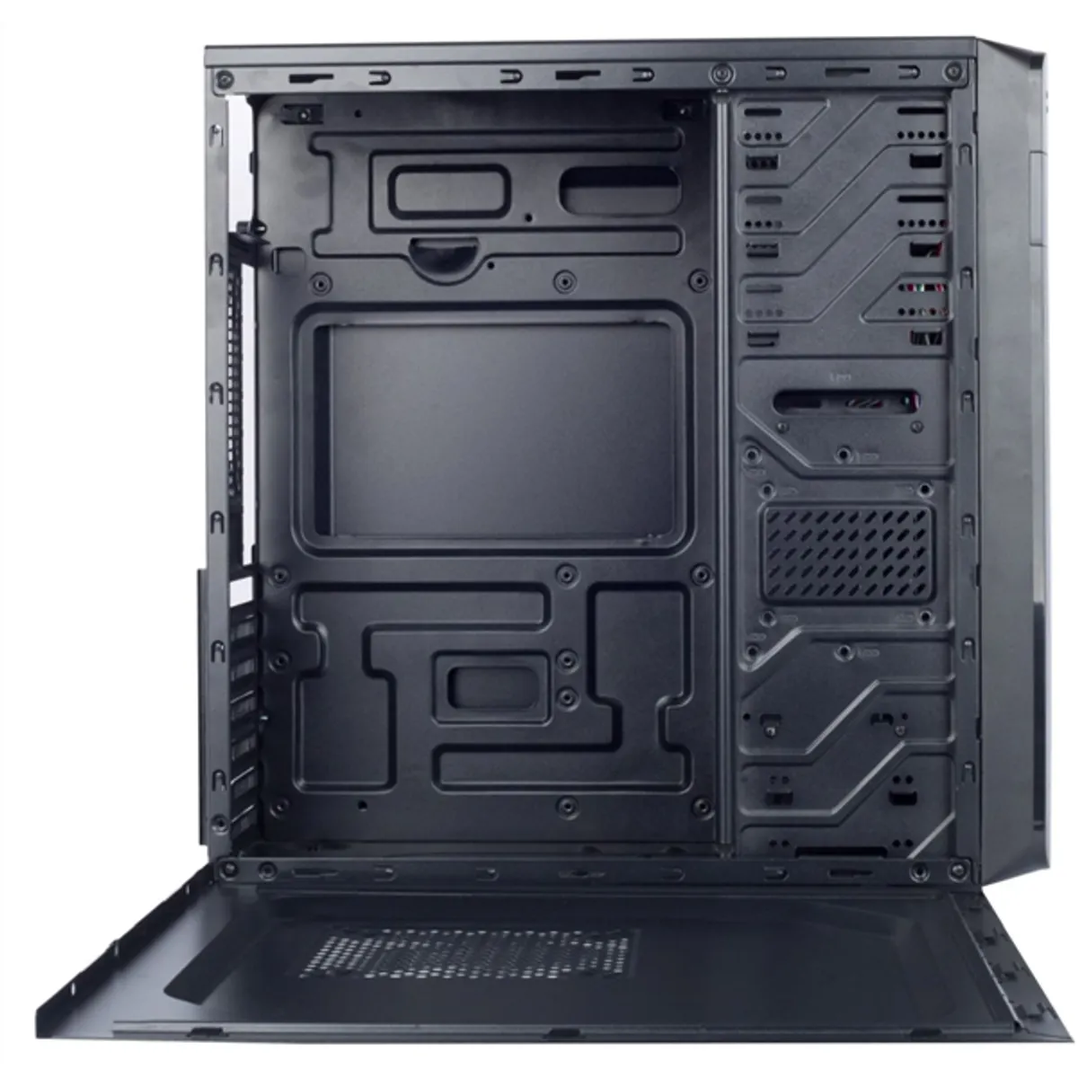 SPIRE SPO1632B-4U3 SUPREME 1632B ATX fekete táp nélküli ház #3