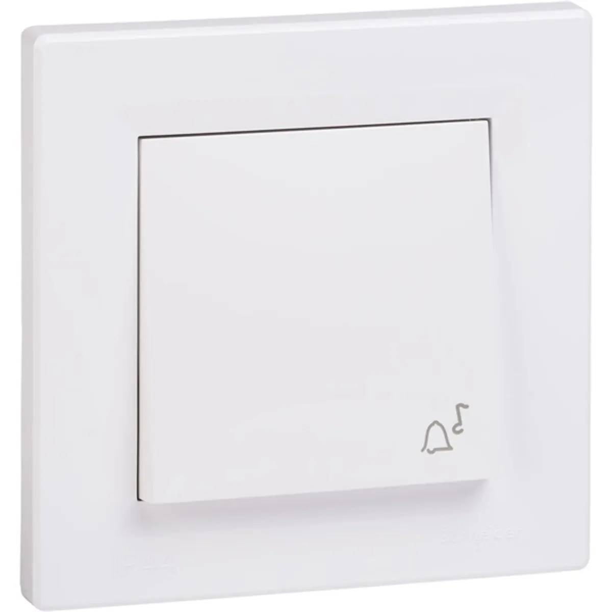 Schneider EPH0800221 Asfora IP44 egypólusú nyomó 10A csavaros fehér #1