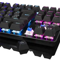 WHITE SHARK WS GK-1925 Spartan GK-1925 tenkeyless kék kapcsolók RGB USB 2.0 1.8 m fekete #4