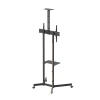 SBOX FS-401-2 guruló tévé állvány 37"-70" 600x400 45 kg döntés 12 fok magasság 1337-1445 mm #4