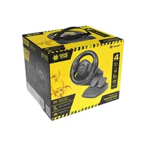 TRACER TRAJOY46765 Rayder 4 az 1-ben kormánykerék, 12 gomb, 180 cm kábel, fekete, PC PS3 PS4 Xbox One #5