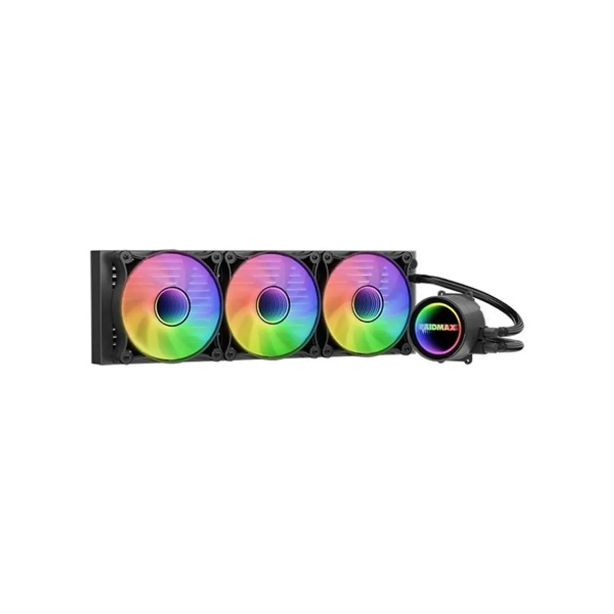 RAIDMAX LS360BK ARGB Infinita LS360 ARGB fekete 360mm 3x120mm PWM ARGB LGA1700 AM5 #1