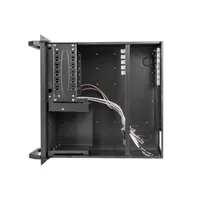 LANBERG SC01-4504-08B rack szerverház ATX 4U fekete acél 19\" 7 PCI, 6x 3,5\" belső, 1x 3,5\" külső, 3x 5,25\" külső #5