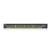 ZYXEL XGS1935-52HP-EU0101F XGS1935-52HP 48x Gigabit portok PoE 4x10G SFP uplink 375W PoE költségvetés 176 Gbit/s kapcsolási kapacitás 16000 MAC címtábla #3