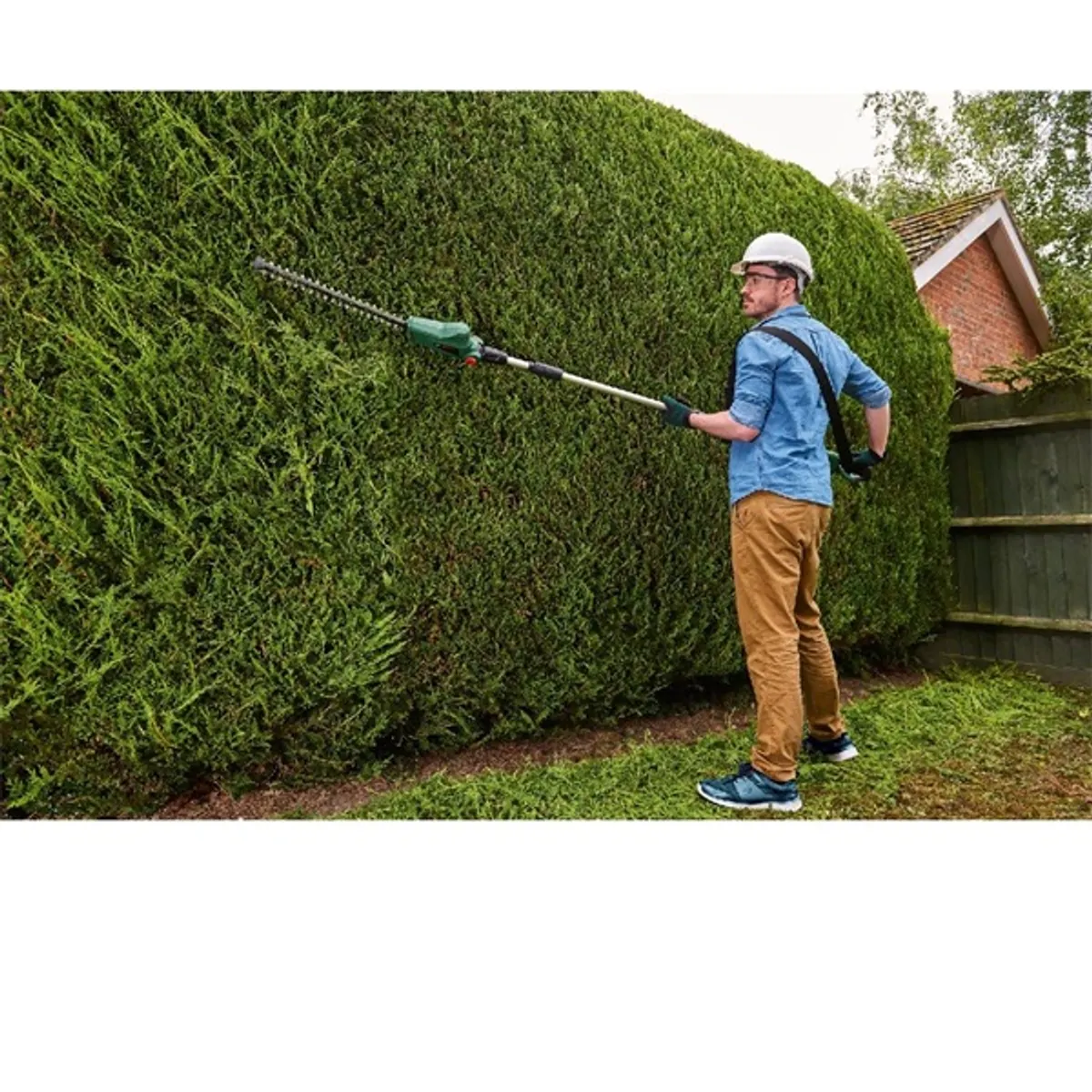 Bosch 06008B3000 UniversalHedgePole 18V teleszkópos sövényvágó 43 cm #5