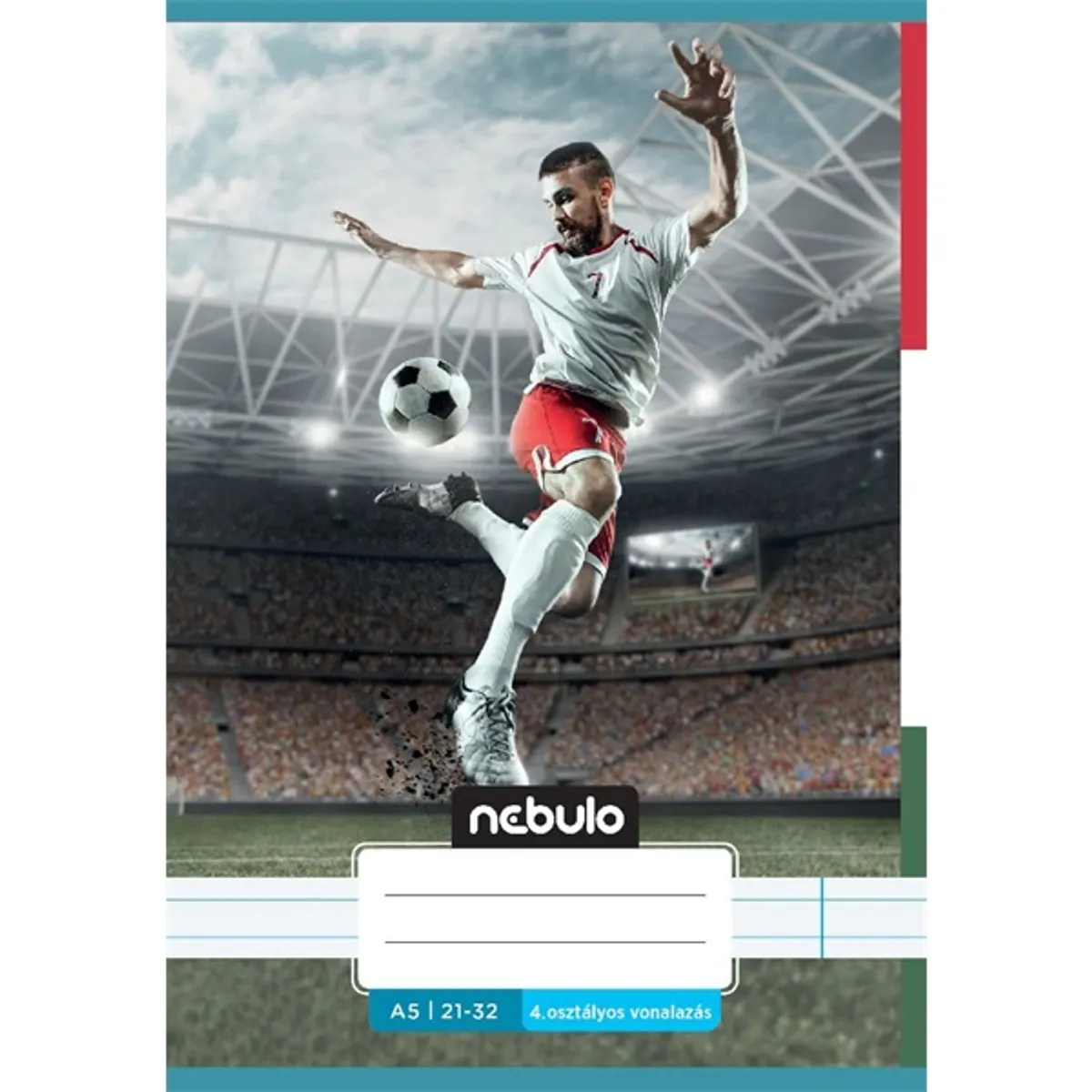 Nebulo VO4-1-VM-A5 Füzet vonalas A5 32 lap tűzött 4.osztályos #5