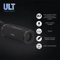 Sony SRSULT10B.CE7 ULT FIELD 1 fekete IP67, 30 W RMS, 2900 mAh #2