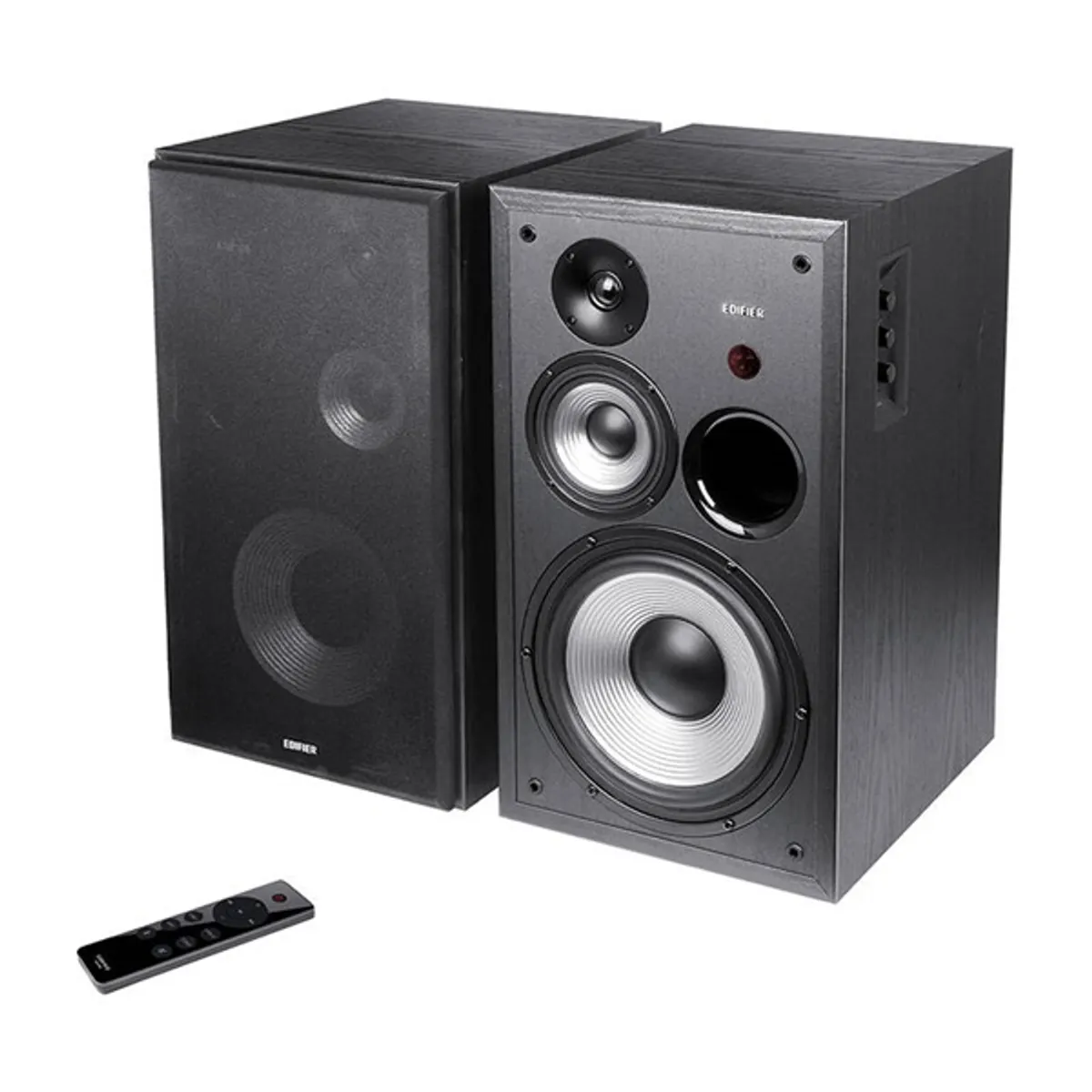 EDIFIER R2850DB BLACK R2850DB 2-utas hangfalpár, fekete, 150W RMS, Bluetooth, optikai, coaxial bemenet, távirányító #1