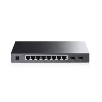 TP-LINK TL-SG2210P 8-portos gigabit PoE switch 2x SFP 53W VLAN QoS SNMP #2