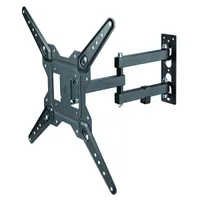 STANSSON WM-2355 23"-55" fali konzol acél forgatható kábelmenedzsment 30 kg VESA 100x100-400x400 #3