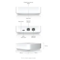 Ubiquiti UXG-LITE Átjáró tűzfal 1 GbE WAN 1 GbE LAN USB-C #4