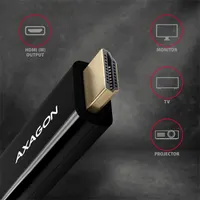 AXAGON RVD-HI14C2 DisplayPort to HDMI aktív kábel 180 cm fekete #3