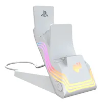 PDP 052-022-WH Afterglow Wave töltőállomás RGB fehér PlayStation 5