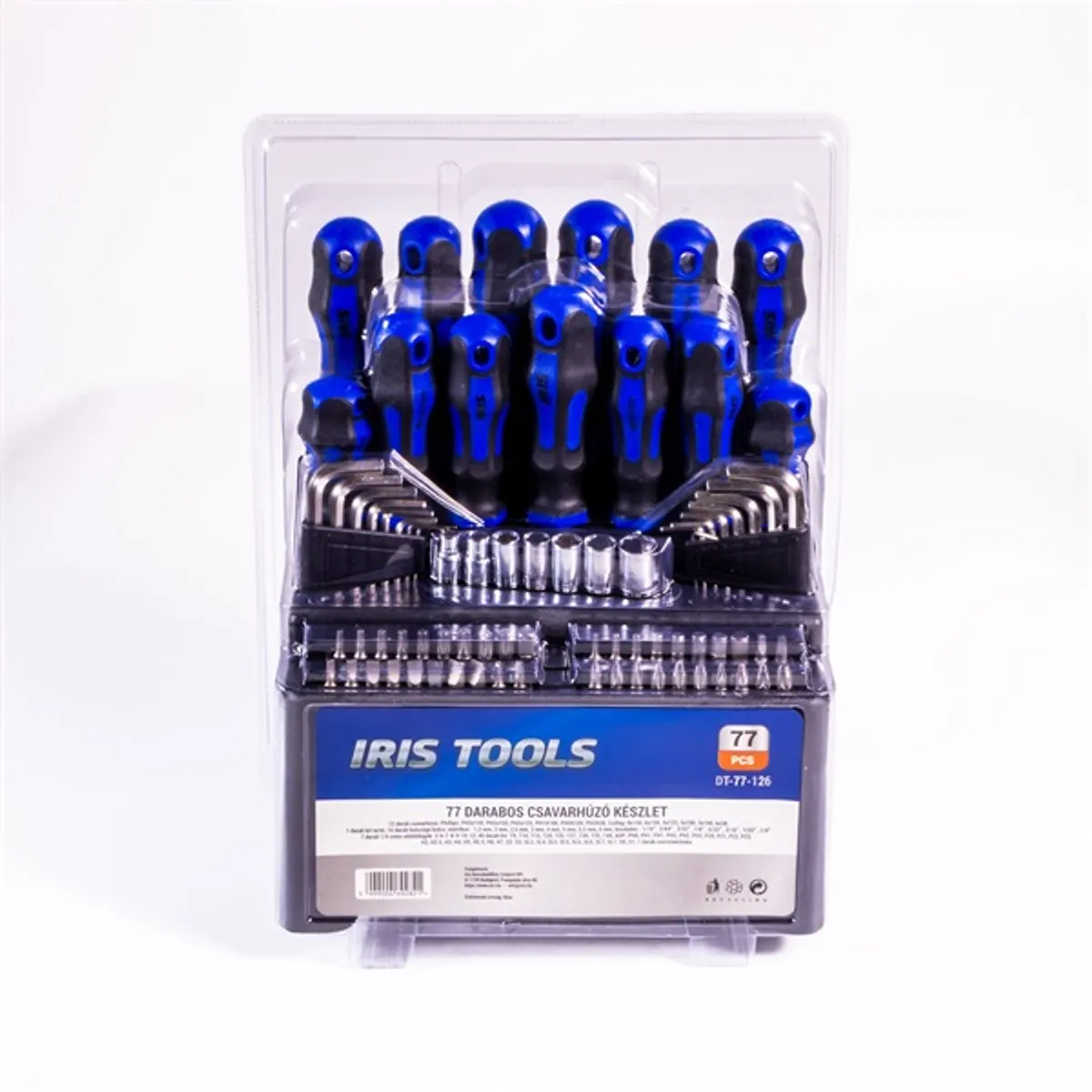 IRIS TOOLS DT-77-126 77 darabos csavarhúzó készlet #3