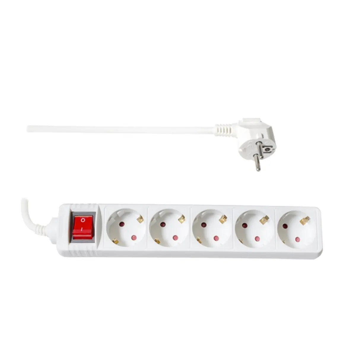 TOO PSW-530S kapcsolós elosztó 5 aljzat 3 m 3x1.5mm2 fehér #1