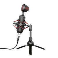 Trust 23466 GXT 244 Buzz USB streaming mikrofon kardioid 180 cm kábel fekete #3