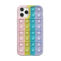 CELLECT CEL-BUB-SAM-A72-PY Pop It hátlap szilikon púder-sárga Samsung Galaxy A72