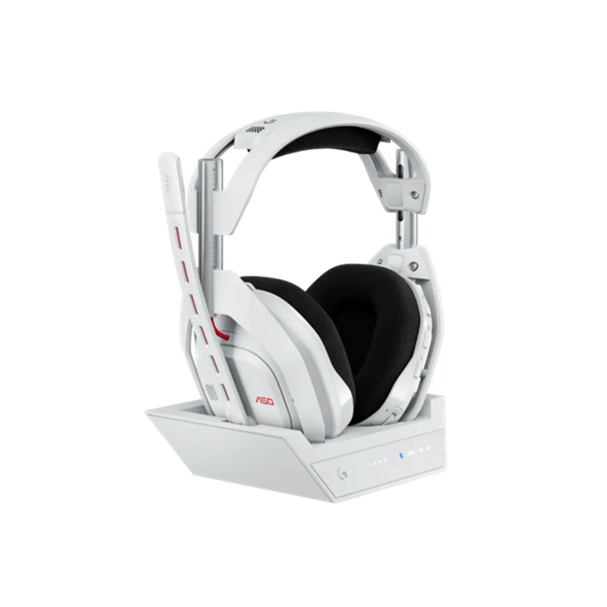 Logitech 939-002230 A50 Gen 5 fehér vezeték nélküli fejhallgató 24 óra 40 mm USB-C PC PlayStation Xbox Nintendo Switch balos mikrofon #1