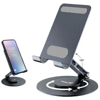 Genius 31250022400 G-Stand M100 alumínium szürke telefontartó 10" univerzális asztali #2