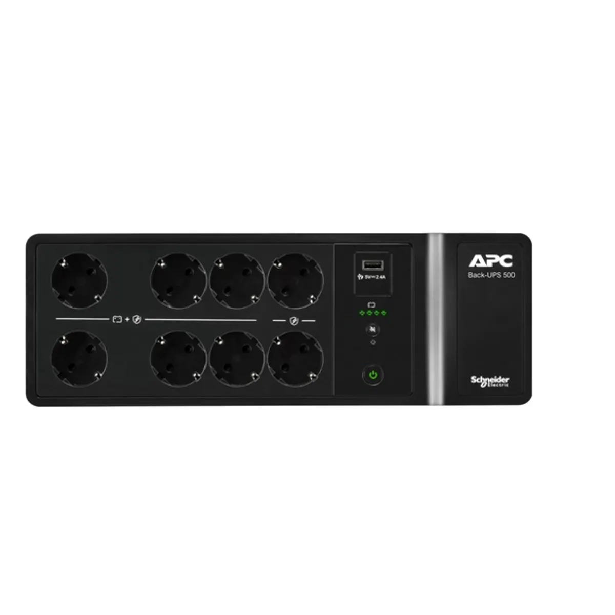 APC BE500G2-GR Back-UPS 8 kimenet USB-A töltőport 230V 300W 500VA #1