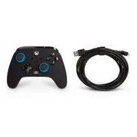 PowerA 1518817-01 Enhanced wired kontroller Xbox Series X és S PC Xbox One, 3 m, fekete-kék, 19 gomb, rezgő #8