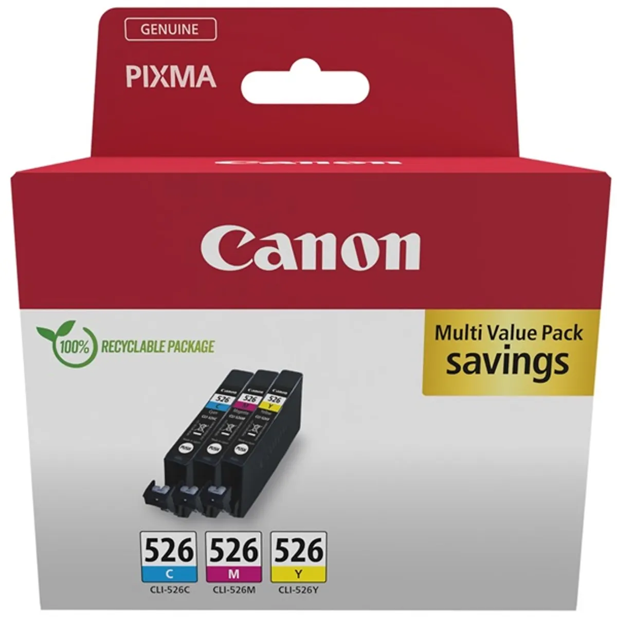 Canon 4541B009 CLI-526CMY 3x9 ml cián;magenta;sárga #2