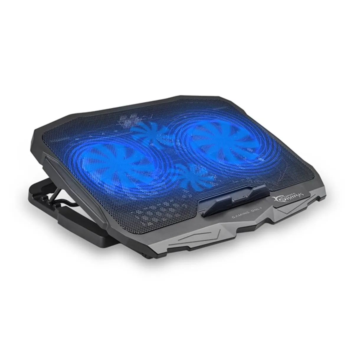 White Shark WS CP-25 Notebook hűtőpad 4x125 mm ventilátor 1500 RPM 21 dB USB HUB fekete 390x280x28 mm #1