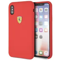 Ferrari FESSIHCPXRE SF tok iPhone X XS Szilikon Piros