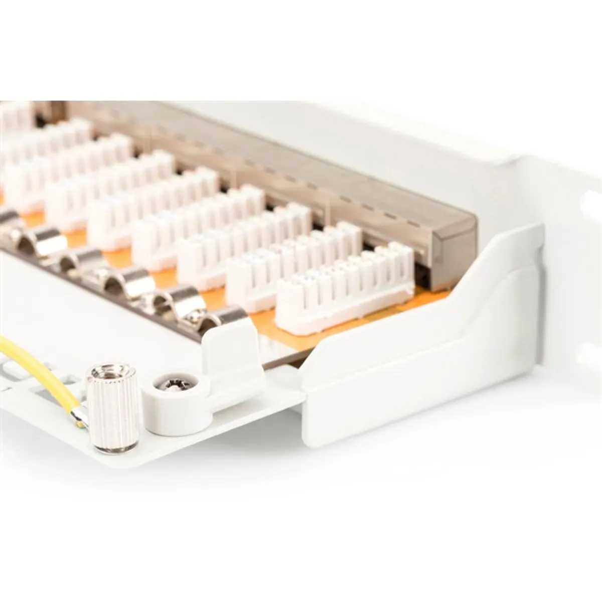 DIGITUS DN-91624S Patch panel 24-port 1U 19" CAT 6 árnyékolt szürke #4