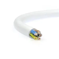 PRC MT 5 X 1,5 H05VV-F 5x1,5 mm2 fehér PVC 100m feszültség 300V 500V -40C-70C