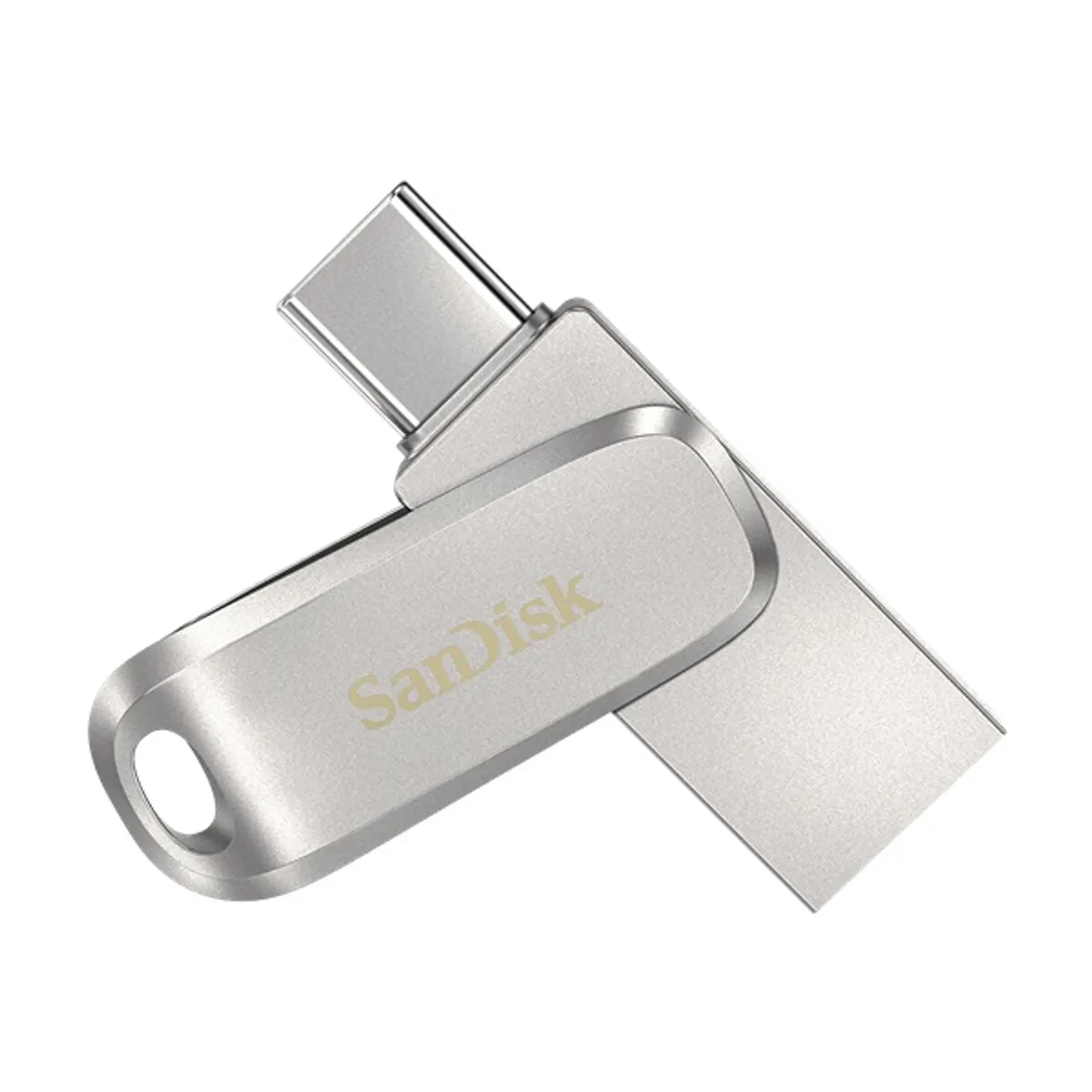 Sandisk 00186463 Dual Drive Luxe 64GB Type-C és Type A USB 3.1 Gen 1 Forgó Fém Szürke #2