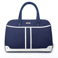 TOO HBCW018D156 Notebook válltáska szövet sötétkék-fehér 15,6" női