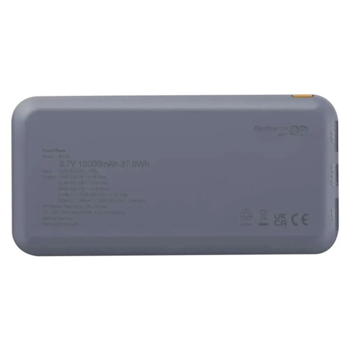 GP Batteries B6410BL Power bank 10000 mAh 15 W USB-C bemenet 1x USB-C 2x USB-A kék #2