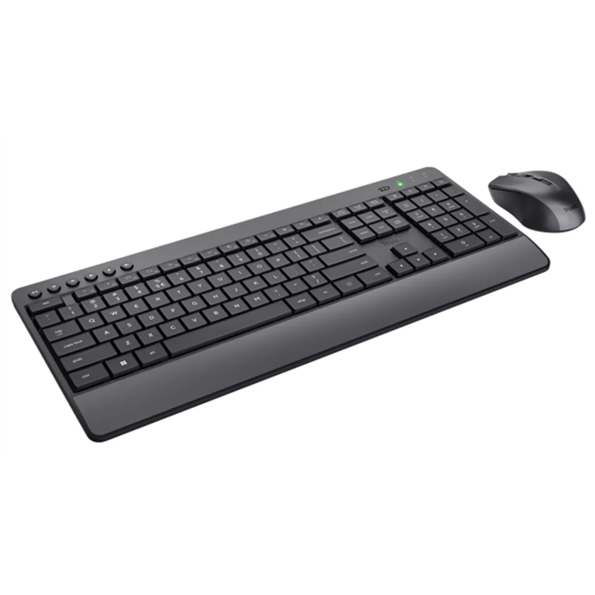 Trust 24919 Trezo Comfort vezeték nélküli billentyűzet és egér szett magyar kiosztás multimédiás gombok #3
