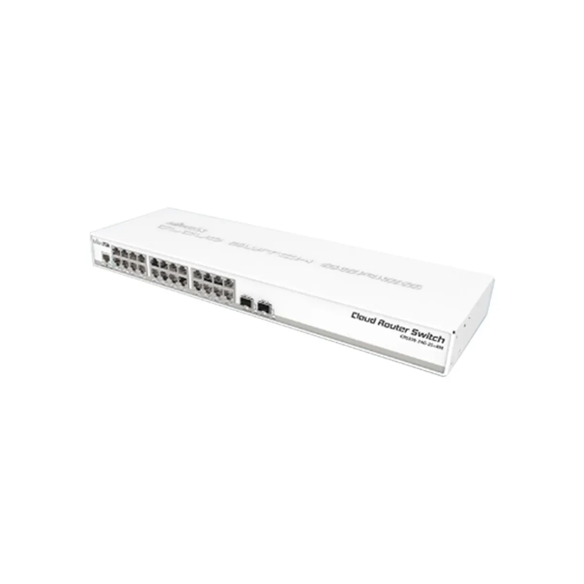 MIKROTIK CRS326-24G-2S+RM Cloud Router Switch 24x Gigabit Ethernet 2x SFP+ 800 MHz CPU 512 MB RAM 16 MB Flash RouterOS SwitchOS duál boot 1U rackmount #2