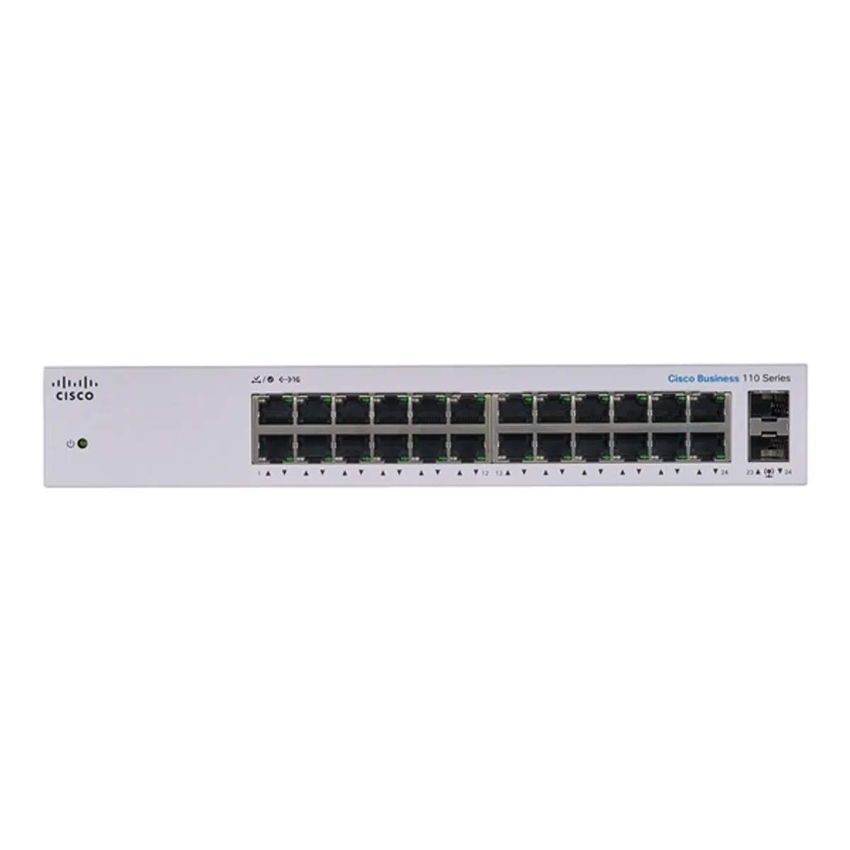 Cisco CBS110-24T-EU CBS110-24T 24x GbE 2x combo RJ-45 SFP unmanaged L2 1U #2