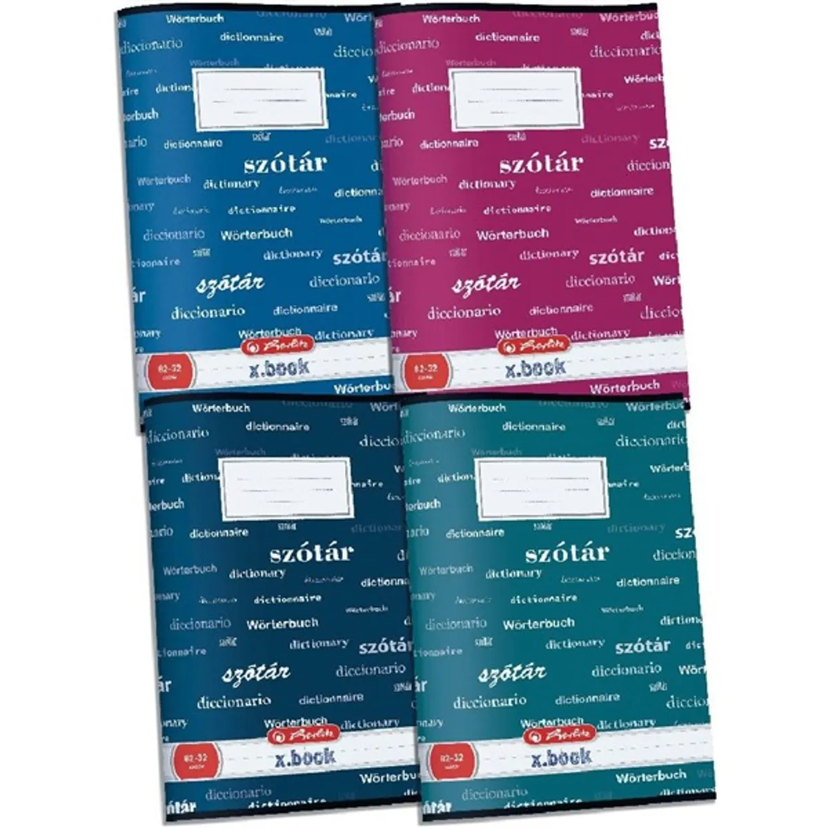 Herlitz 09543984 szótárfüzet Füzet szótár Mintás A4 32 lap #1