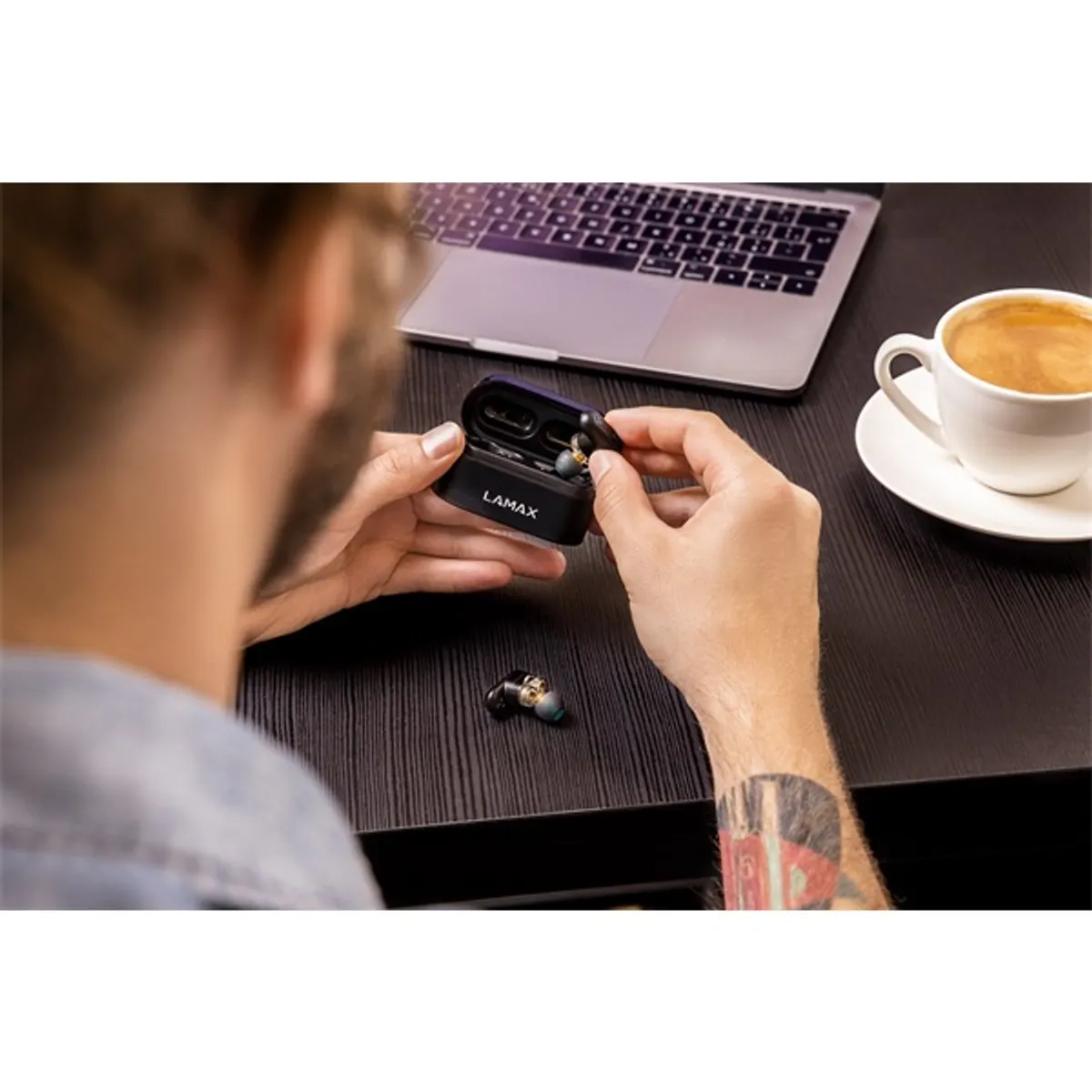 LAMAX LMXDU1 Duals1 vezeték nélküli fülhallgató Bluetooth 5.0 aptX USB-C 15 m 7 óra #8