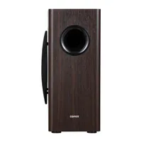 Edifier T5S BROWN barna aktív mélysugárzó 70 W RMS 8" 35-115 Hz RCA Line In Line Out #3