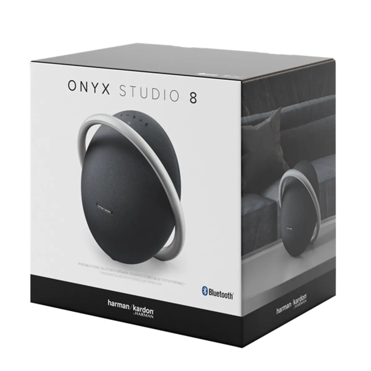 Harman Kardon HKOS8BLKEP Onyx Studio 8 Akkumulátoros Bluetooth hangszóró fekete 50 W 8 óra #8