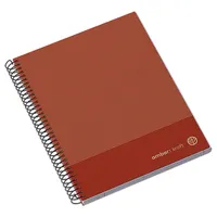 Ambar 26142200 Kraft A4 100 lap kockás spirálfüzet FSC regiszteres perforált #2