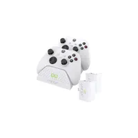 VENOM VS2871 dupla töltőállomás 2x 850 mAh akkumulátor Fehér USB-C 2 m USB kábel Xbox Series X|S; Xbox One