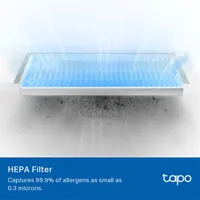 Tp-Link Tapo RVA100 robotporszívó alkatrész készlet Főkefe ×1, Oldalkefe ×2, Mosható HEPA szűrő ×2 #5