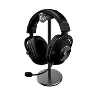 Logitech 991-000358 PRO X fejhallgató 50 mm PRO-G hangszórók, DTS Headphone:X 2.0, vezetékes, USB külső hangkártya, memóriahab fülpárnák, állvány