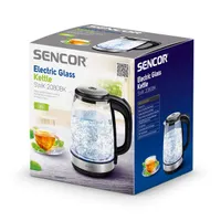 SENCOR 41003848 SWK 2080BK 2,0 L 2200 W 360 forgatható talp üveg #3