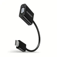 AXAGON RVH-VGN HDMI to VGA aktív adapter fekete 15 cm