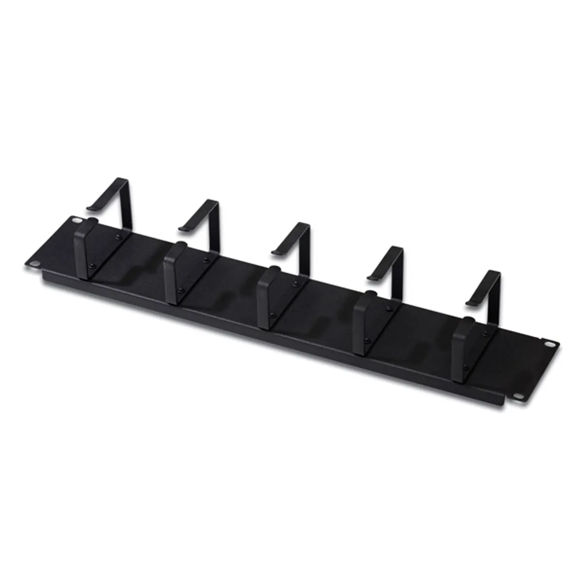DIGITUS DN-19 ORG-2U-SW kábelrendező panel 19" 2U fekete 483 x 85 x 88 mm #1